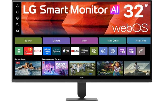 LG 32U501SB-W 32" AI U5s Full HD 120Hz Smart Monitor with WebOS - Smart Monitor LG 32U501SB-W 32" AI U5s Full HD 120Hz Smart Monitor with WebOS - Smart Monitor